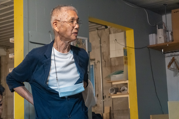 プロダクトデザイナーの田口英紀氏。未来DESIGNメンバーからは「田口先生」と呼ばれている。